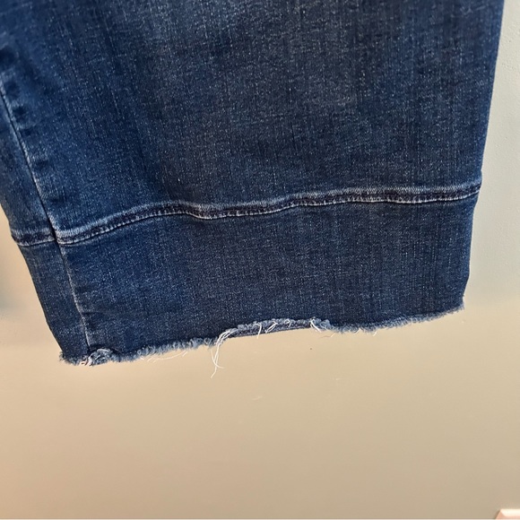J.Jill Hi-Rise Full Leg Crops Denim Pants. Size 14. - Picture 5 of 9